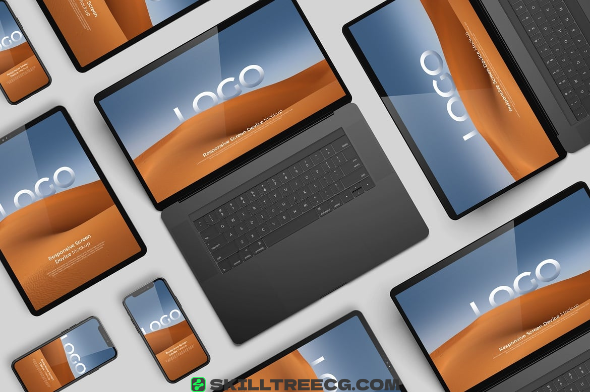 图片[2]-Responsive Screen Devices – Mockup Vol.3（281724）-技能树